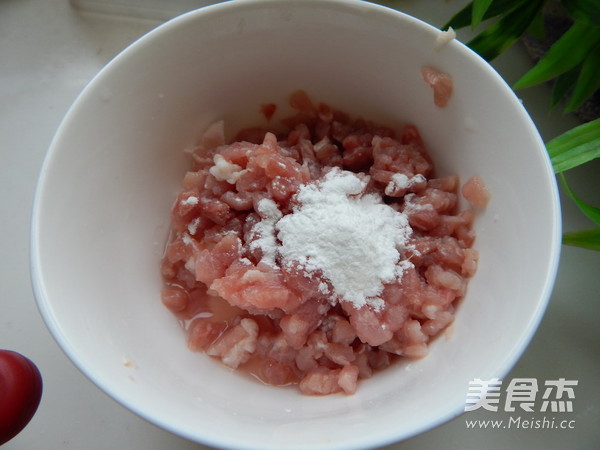 Stir-fried Jelly with Minced Meat recipe