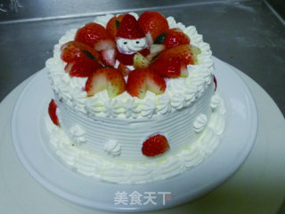 Give Kids A Sweet Weekend-strawberry Cream Cake recipe