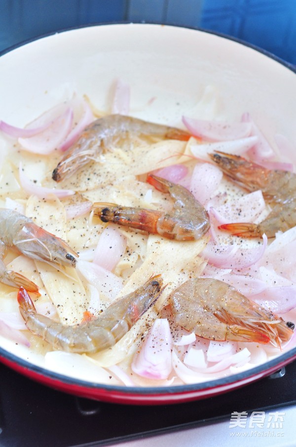 Prawn Roasted Clam recipe