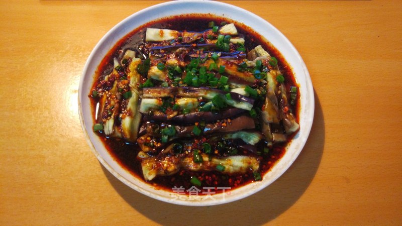 Cold Steamed Eggplant (meat Eggplant) recipe