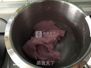 Purple Sweet Potato Milk Mantou recipe