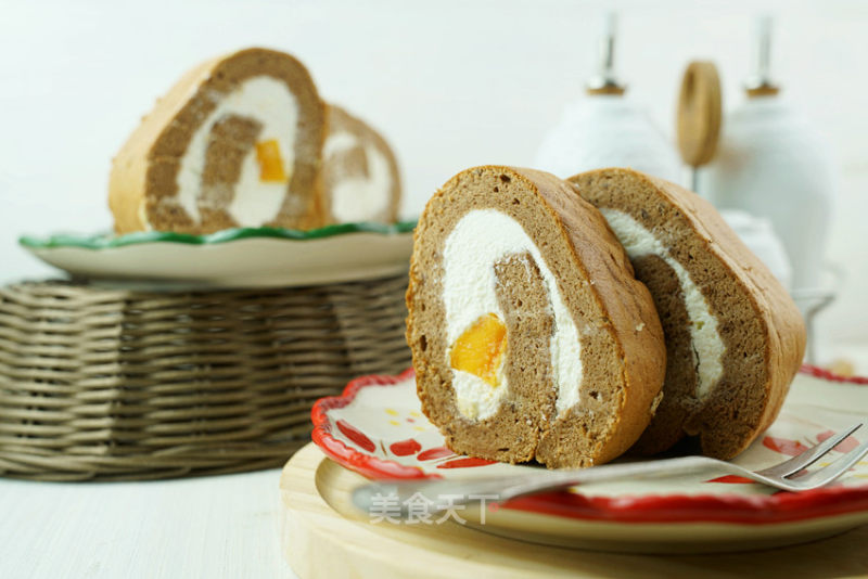 #the 4th Baking Contest and is Love to Eat Festival#coco Mango Roll recipe