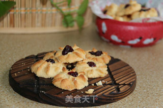 Shredded Coconut Cranberry Cookies recipe