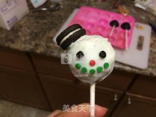 Snowman Lollipop recipe