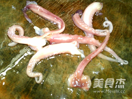 Pan-fried Squid Silk recipe