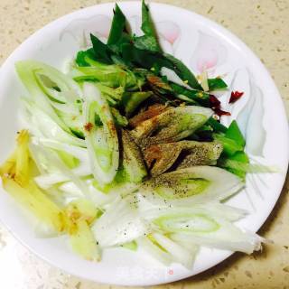 【jiangsu】stir-fried Lamb with Green Onion recipe