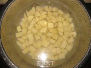 Stewed Potatoes with Salty Mustard recipe