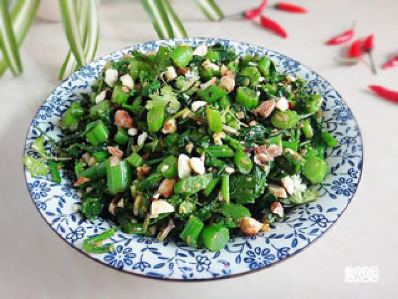 Almonds Mixed with Carrot Moss recipe