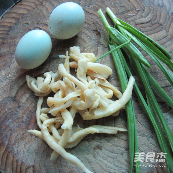 Dried Radish Omelette recipe