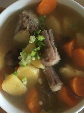 Light Medicated Nourishing Oxtail Soup recipe