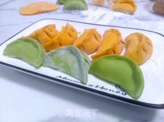 Two-color Pork Dumplings recipe