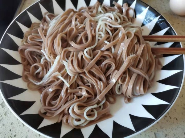 Soba Noodles with Eggs and Vegetables recipe