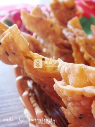 Fried Cutlet Fork (fried Hemp Leaves) recipe