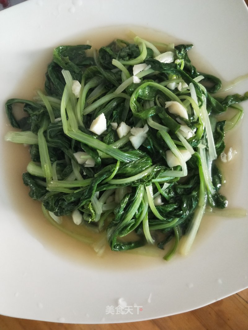 Garlic Cabbage Seedlings recipe
