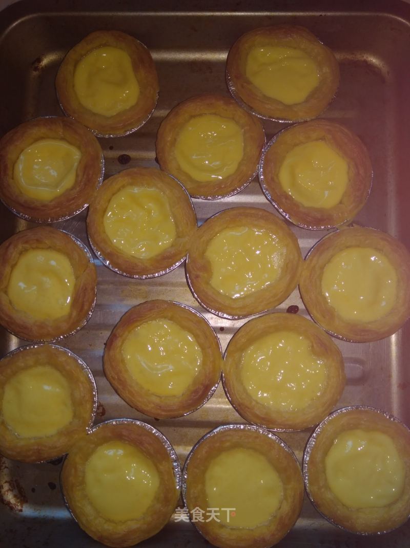 Egg Tarts without Cream recipe