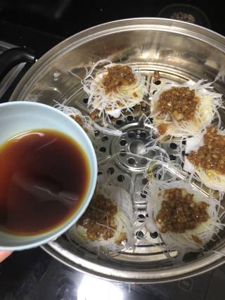 Steamed Scallops with Garlic Vermicelli recipe