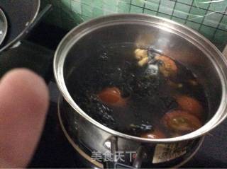 Tomato Seaweed Rice Noodles recipe