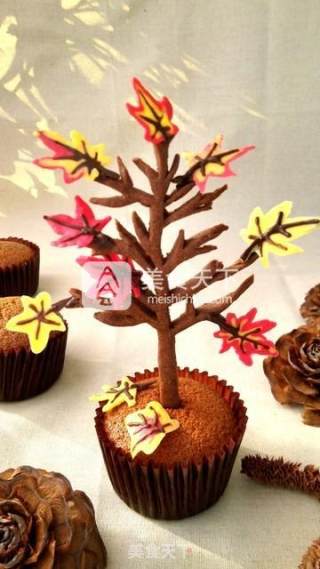 #aca烤明星大赛# Potted Maple Cup Cake recipe
