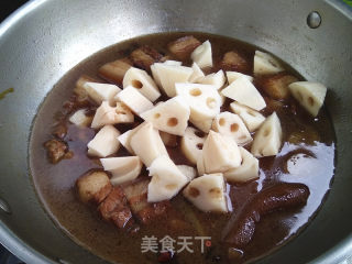 Braised Pork Stew with Lotus Root recipe