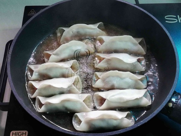 Red Cabbage and Fresh Pork Pot Stickers recipe