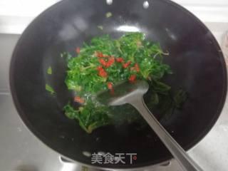Vegetarian Stir-fried Spinach recipe