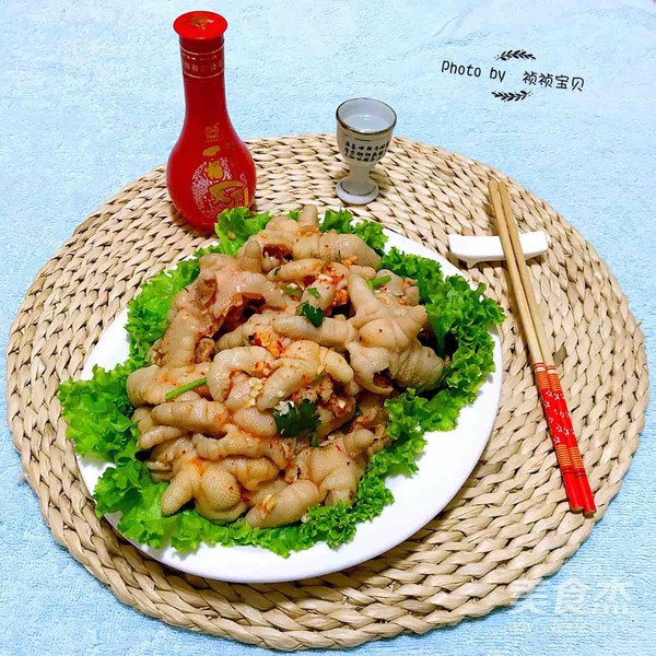 Spicy Boneless Chicken Feet recipe