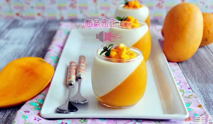 Mango Milk Cup recipe