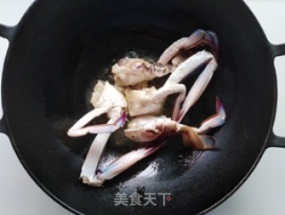 Steamed Crab with Edamame recipe