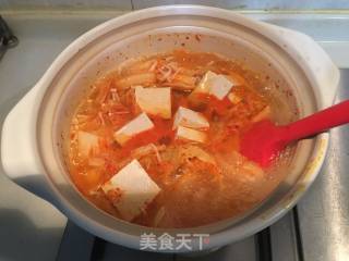 Korean Beef Kimchi Soup recipe