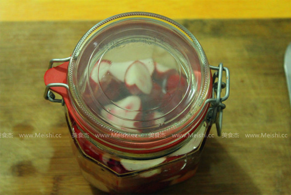 Dipped Cherry Radish recipe