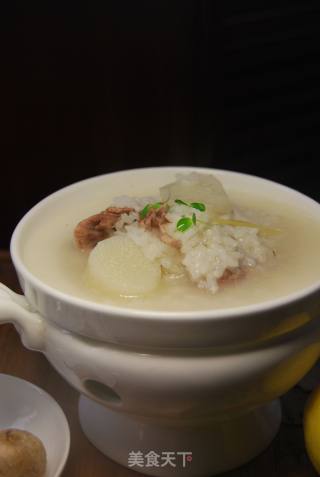 Food Also Talks about "mandarin Duck With"——【duck Meat and Yam Porridge】 recipe