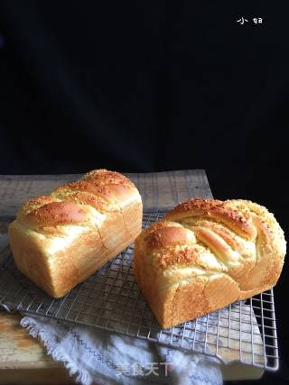 #四session Baking Contest and is Love to Eat Festival#milk-flavored Coconut Toast recipe