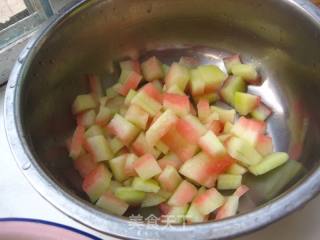Watermelon Peel Mixed with Peanuts recipe