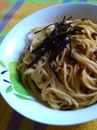 Open Onion Oil Noodles recipe