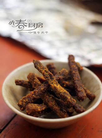 Curry Beef Jerky
