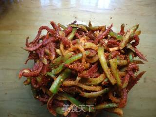 Homemade Spicy Dried Radish recipe