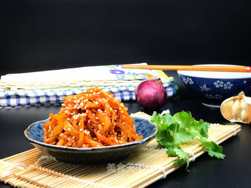 Dried Radish Spicy Side Dishes recipe