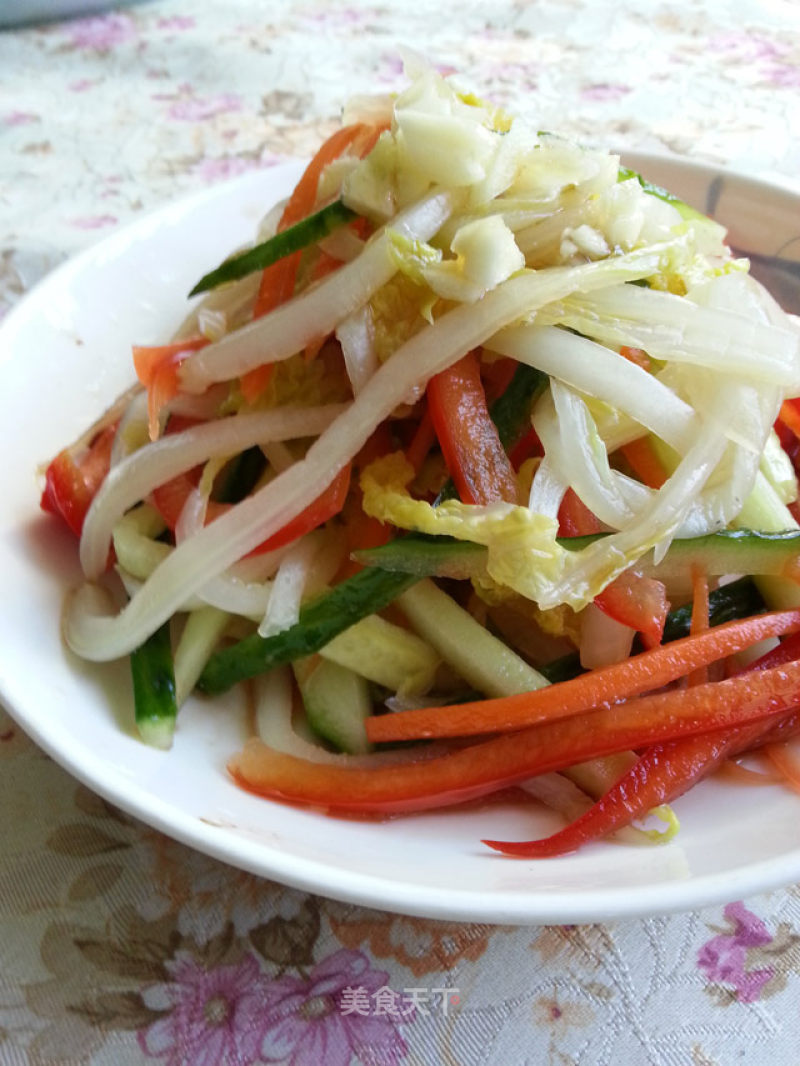 Sour and Crisp Mixed Vegetables recipe