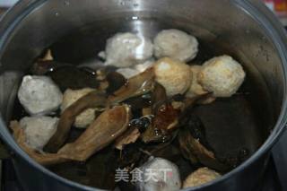 #御寒美食#cabbage Porcini Soup with Meatballs recipe