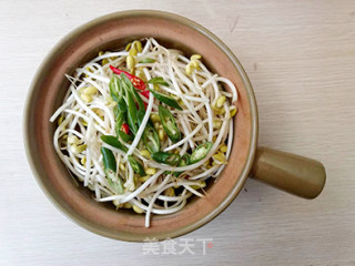 Soybean Sprouts Soup and Rice recipe