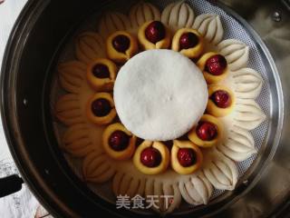 #团圆饭# Twenty-eight Steamed Jujube Flowers Bloom to See The Buddha recipe