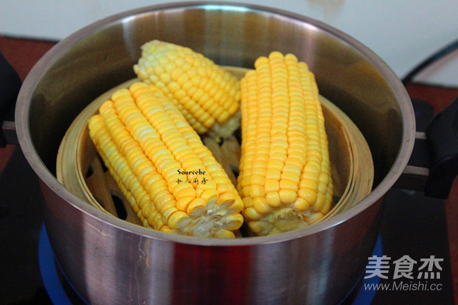 Honey Steamed Corn recipe