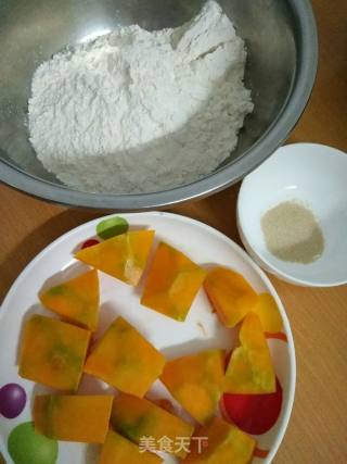 #御寒美食#――pumpkin Hair Cake recipe