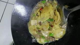 Stir-fried Beef and Potato Chips recipe