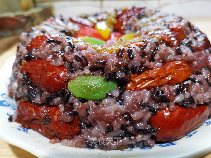 Black and White Glutinous Rice Eight-treasure Rice recipe