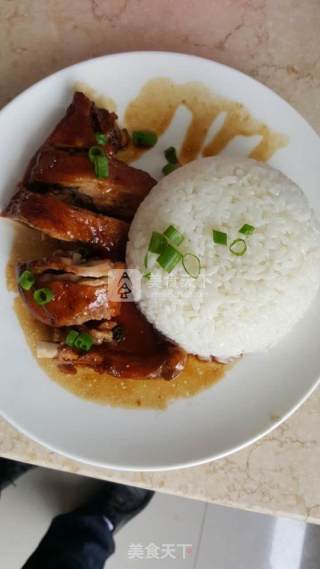 Braised Duck Leg Bibimbap recipe