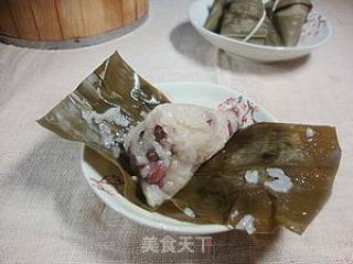 Zongqing Dragon Boat Festival---【red Bean Rice Dumplings】 recipe