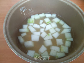 Winter Melon and Wolfberry Congee recipe