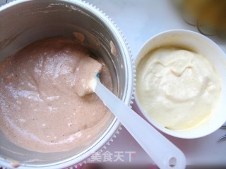 Baking【change】one Mood-apple Two-color Chiffon recipe