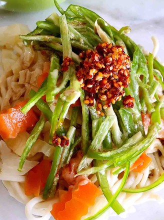 Cold Noodles with Sesame Sauce recipe